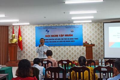 Một số hình ảnh về Hội nghị tập huấn sở hữu trí tuệ tại Phú Yên