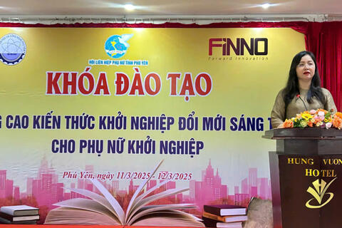 Nâng cao kiến thức khởi nghiệp đổi mới sáng tạo cho phụ nữ